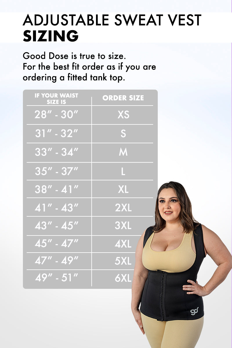 Adjustable Sweat Vest + Sculpt & Sweat Cream