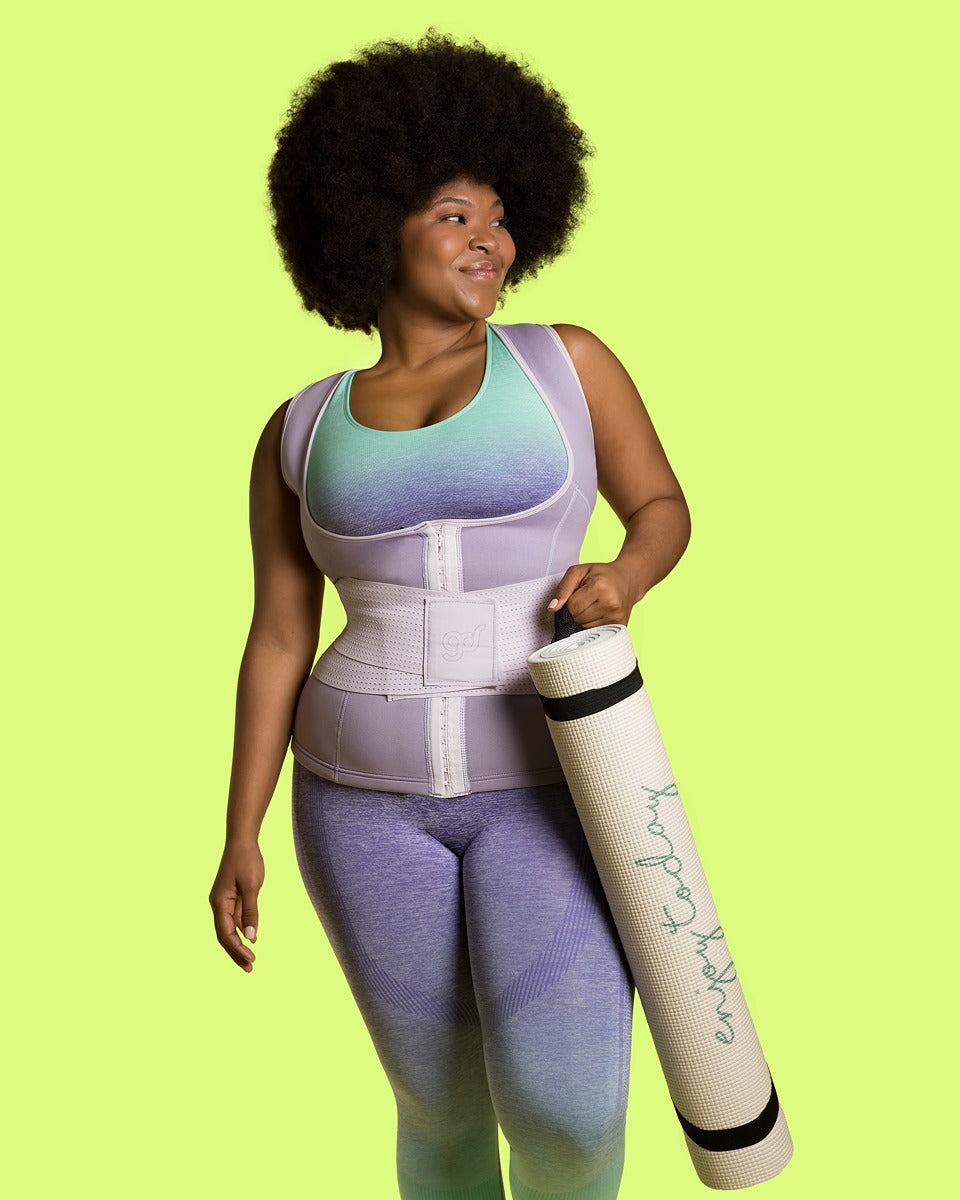 Adjustable Sweat Vest + Waist Shaper Belt