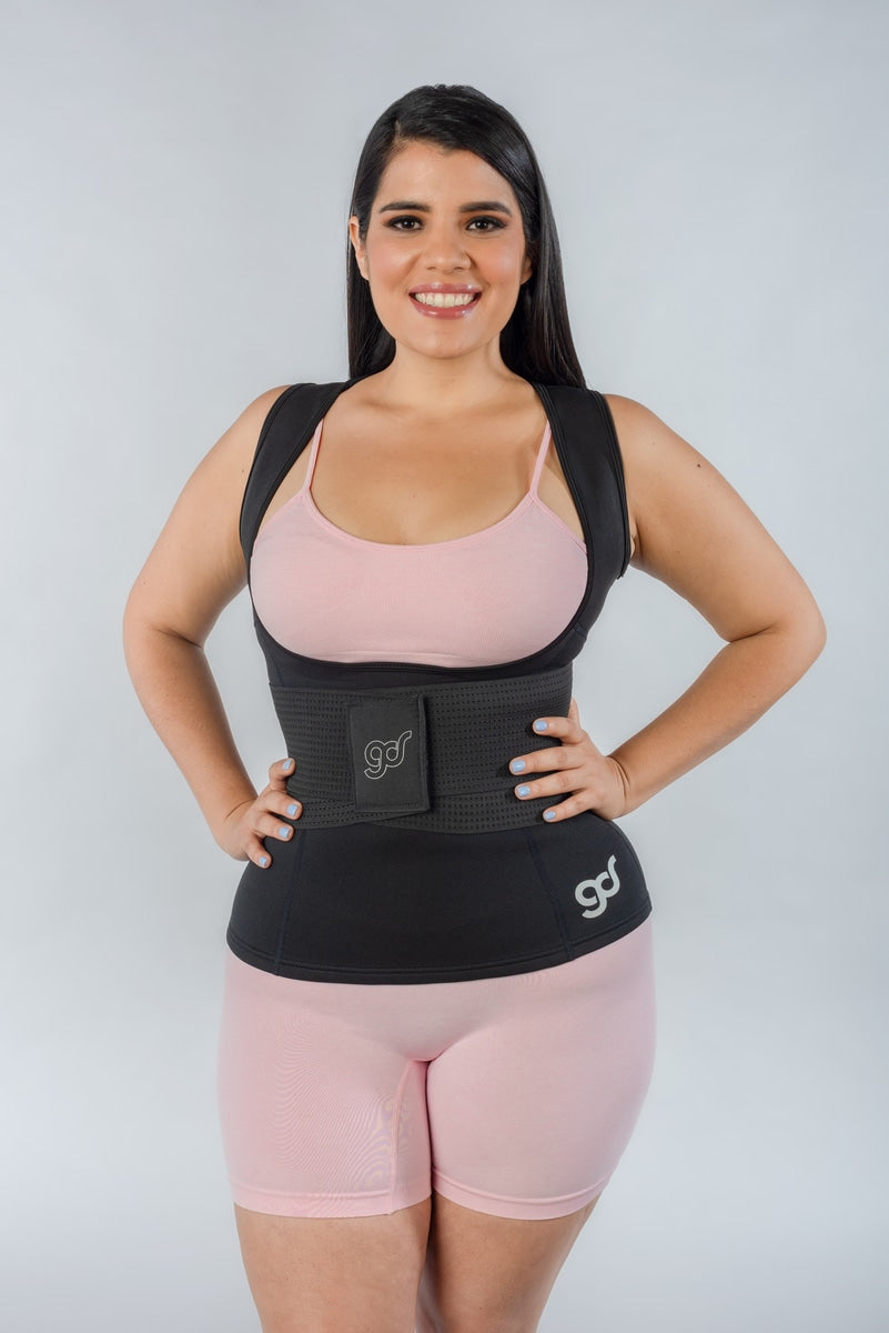 Classic Sweat Tank Top + Waist Shaper Belt
