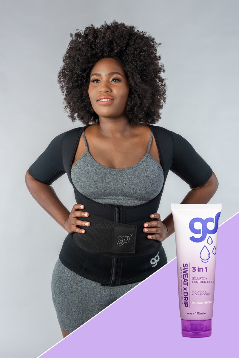 Complete Upper Body Sweat Vest + Sculpt & Sweat Cream