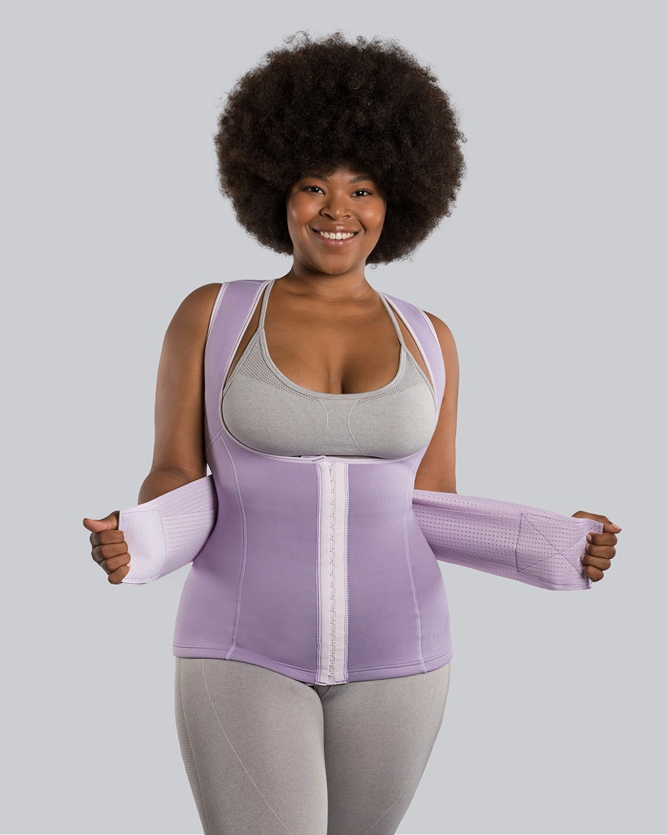 Plus size sweat vest with sleeves new arrivals