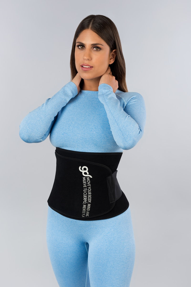 Sweat band waist discount trainer