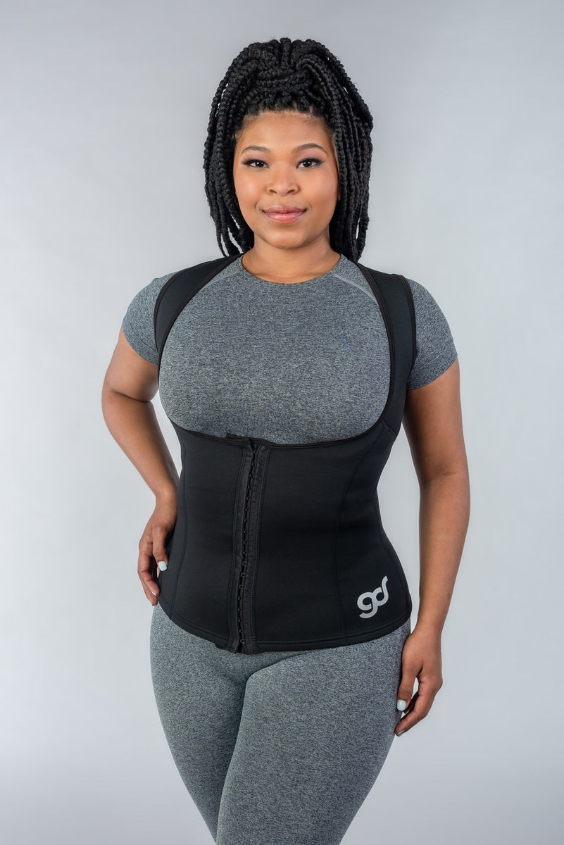Shapewear Plus Size 6x Waist Trainer Sweat Vest Plus Size 6x