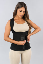 Adjustable Sweat Vest + Waist Shaper Belt