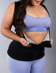 Adjustable Sweat Vest + Sculpt & Sweat Cream
