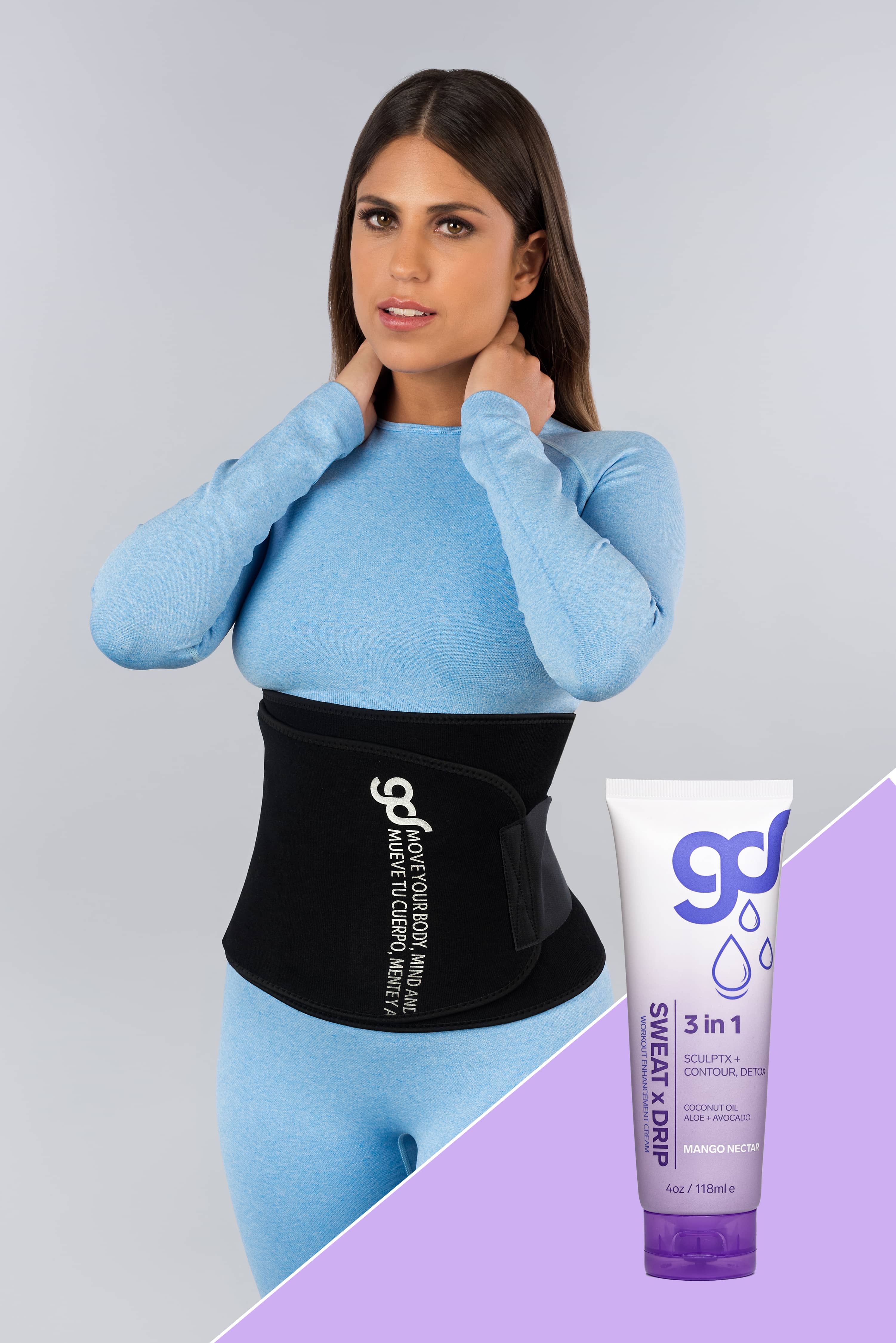 Sweat belt and cream hot sale